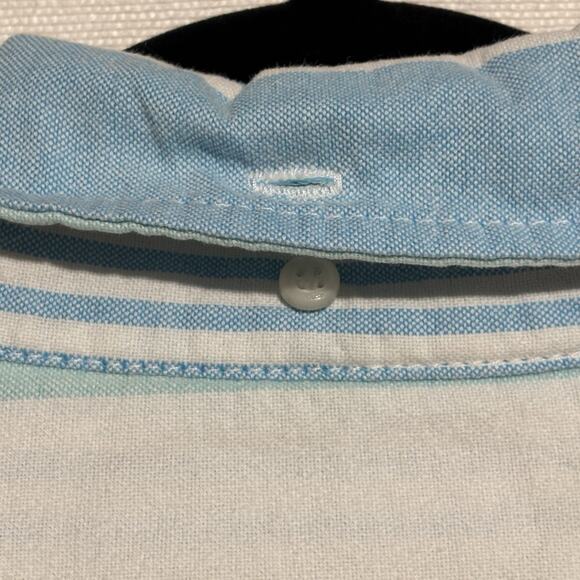 Chubbies The Nutter Polo Shirt Large Colorway Blue White Pink Casual Cabanacore - Picture 11 of 11